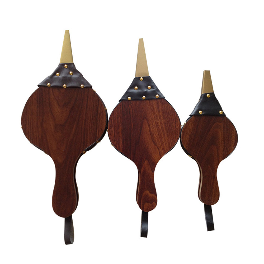Wooden Air Blower Fireplace Bellows Hand Bellow Pump Fire Tool