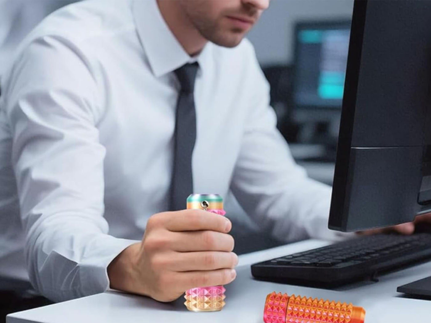 4Pack Anxiety Relief Pain Stimming Fidgets Toys Roller Stress Relief Toys