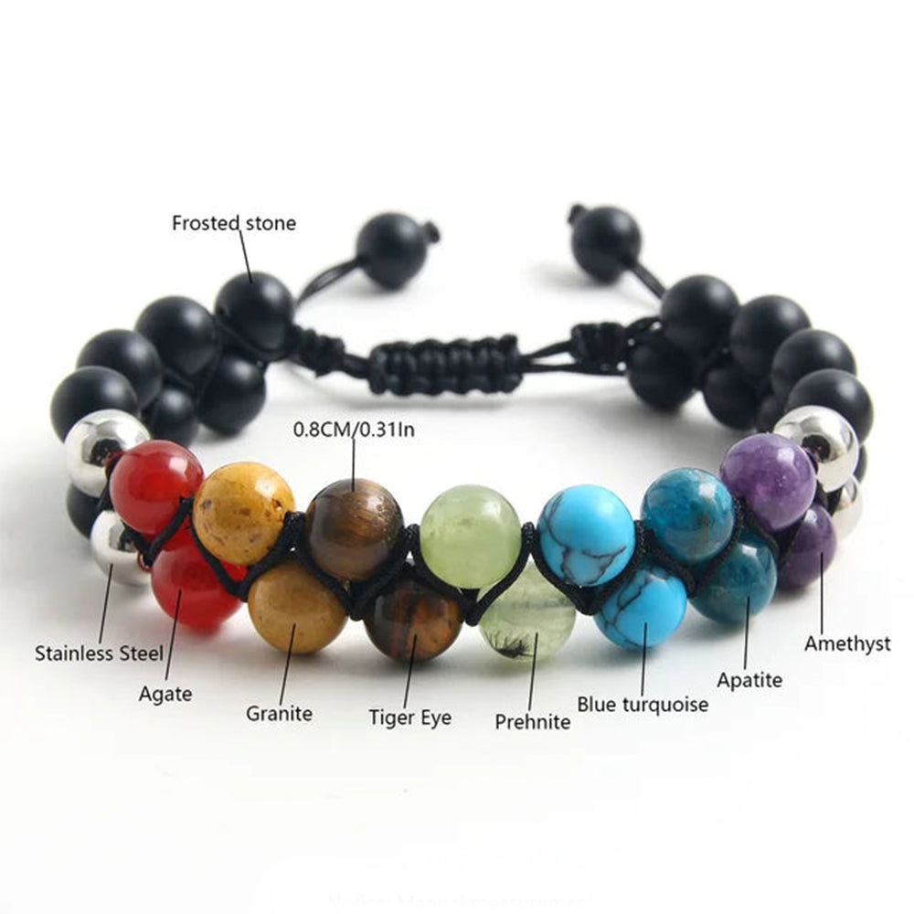 Chakra Healing Yoga Bead Bracelet
