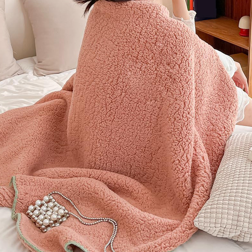 Winter Warm Sherpa Blanket