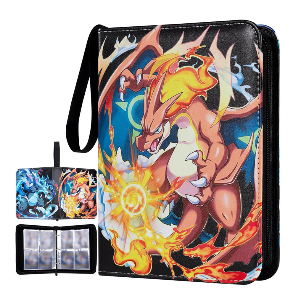 50 Sheets Card Binder Card Games Collection Case