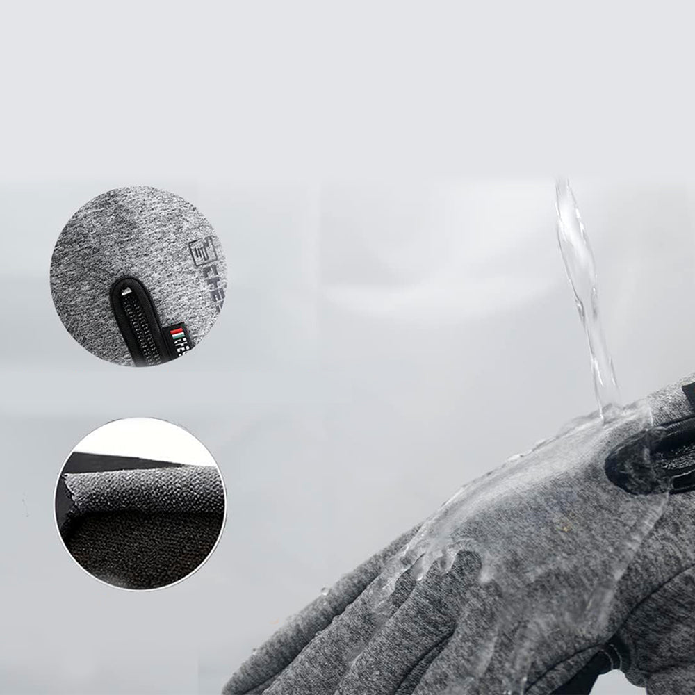 Winter Fishing Gloves with 2 Flip Finger for Touchscreen