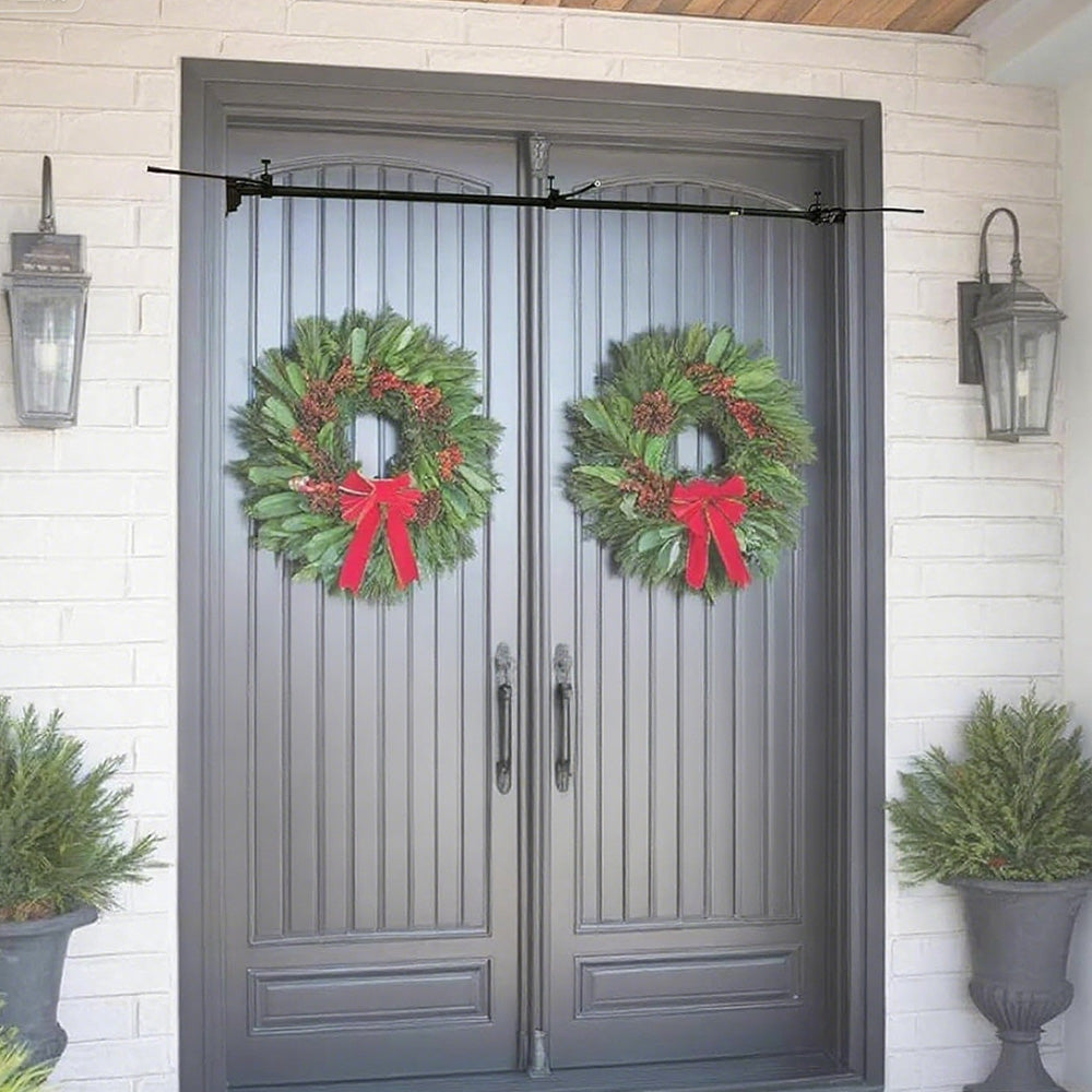 Garland Hanger Adjustable Fits 80-205cm Front Doors Christmas Decoration Holder