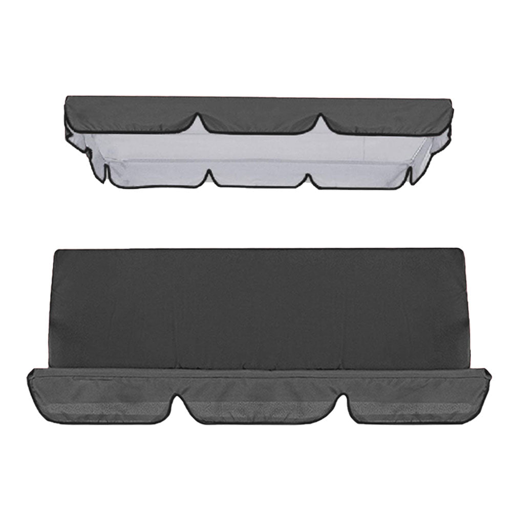Waterproof Swing Canopy Replacement Swing Seat Sun Shade Cover with Seat Cover