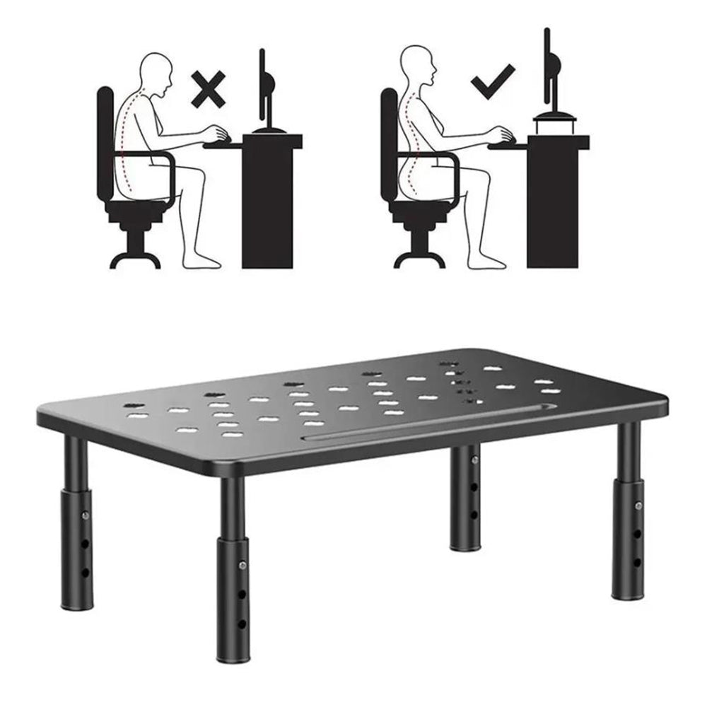 Height Adjustable Monitor Laptop Stand