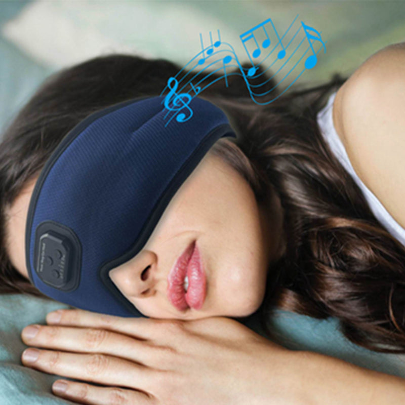 White Noise Sleep Headphones Wireless 5.2 Bluetooth Music Sleeping Eye Mask