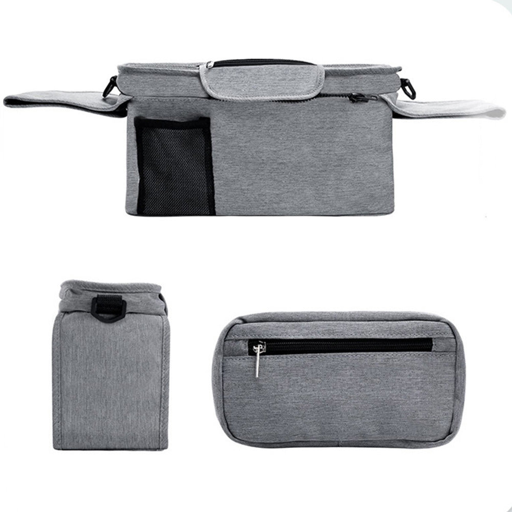 Universal Stroller Organizer with Cup Holder and Shoulder Strap