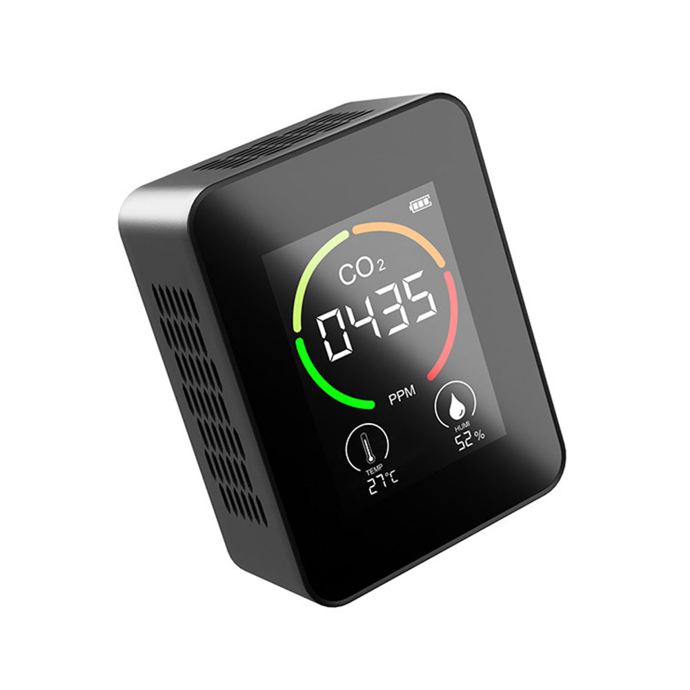2Pcs Infrared Carbon Dioxide Detector Temperature Humidity Air Quality Monitor
