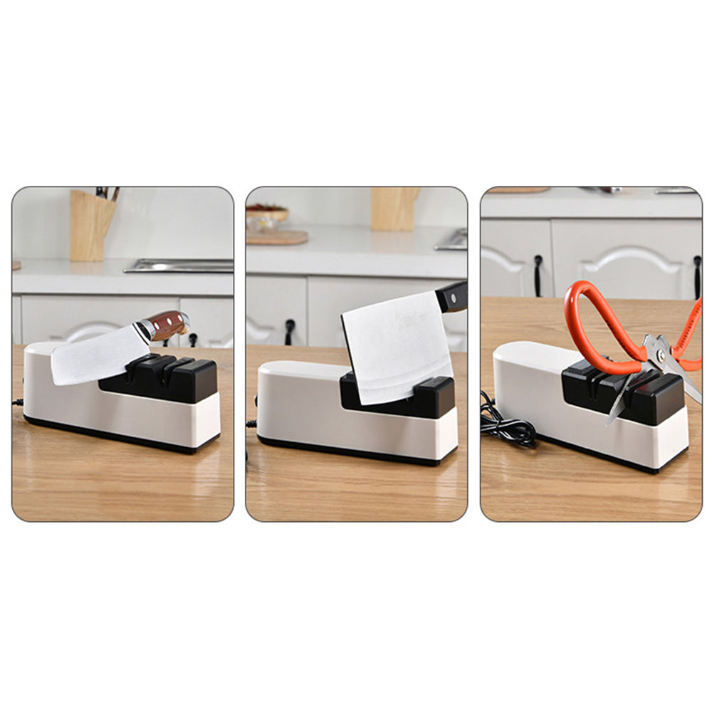 USB Charging Electric Knife Sharpener Professional 4 Stage Chef Knife Sharpening Tool