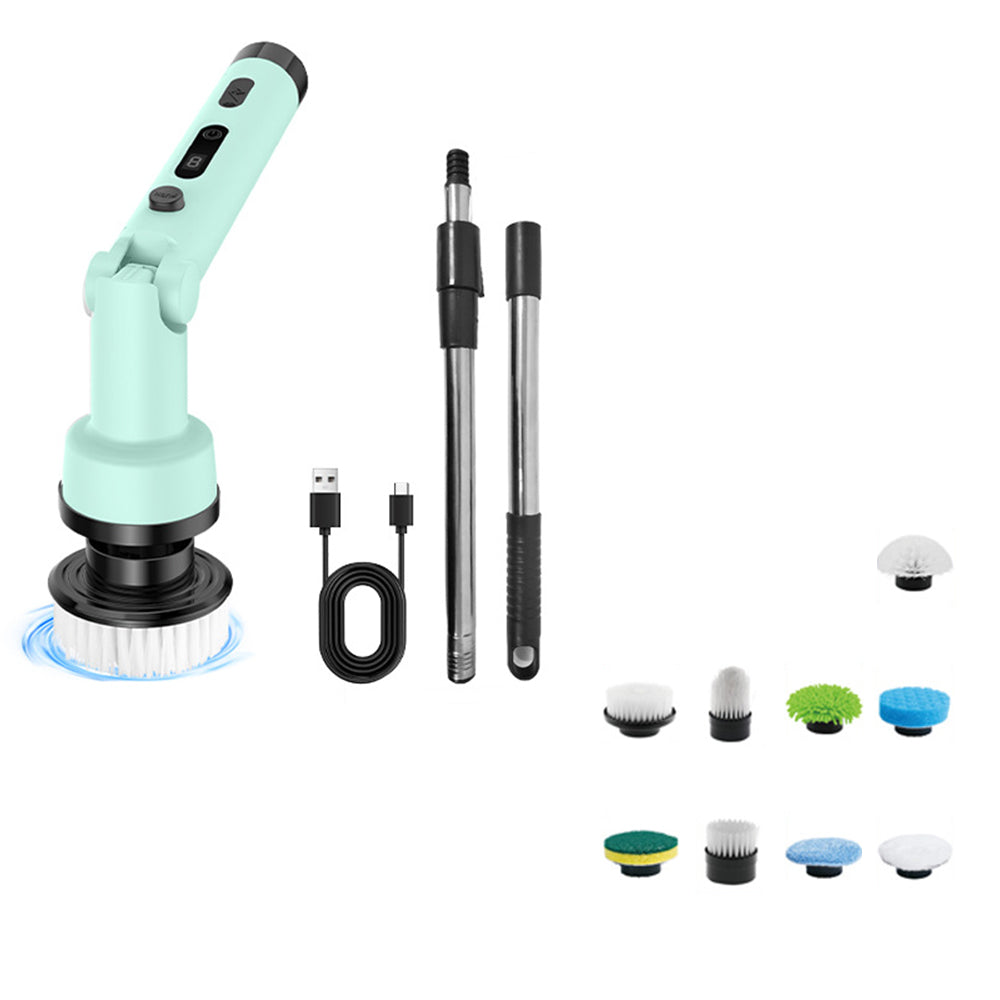 9 in 1 Cordless Spin Scrubber Electric Cleaning Brush Set