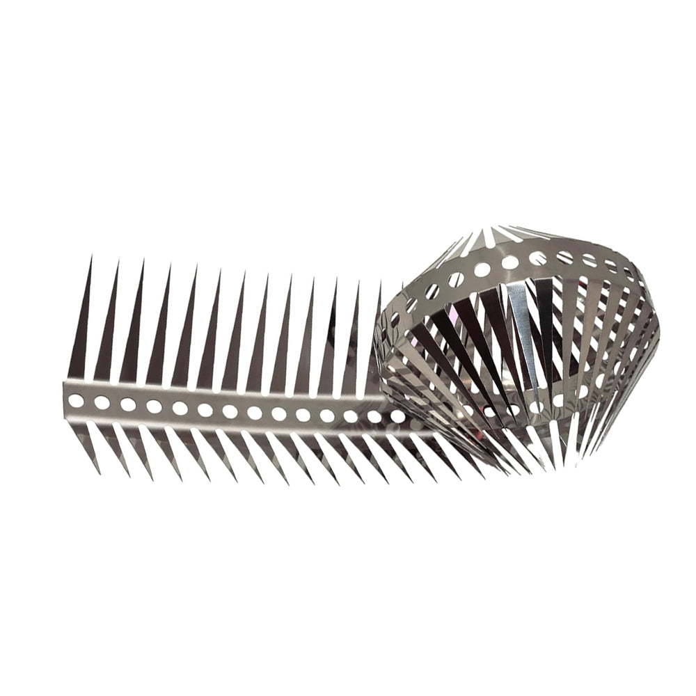 Trimmable Stainless Steel Bird Spikes for Outdoor Pigeons and Other Small Birds