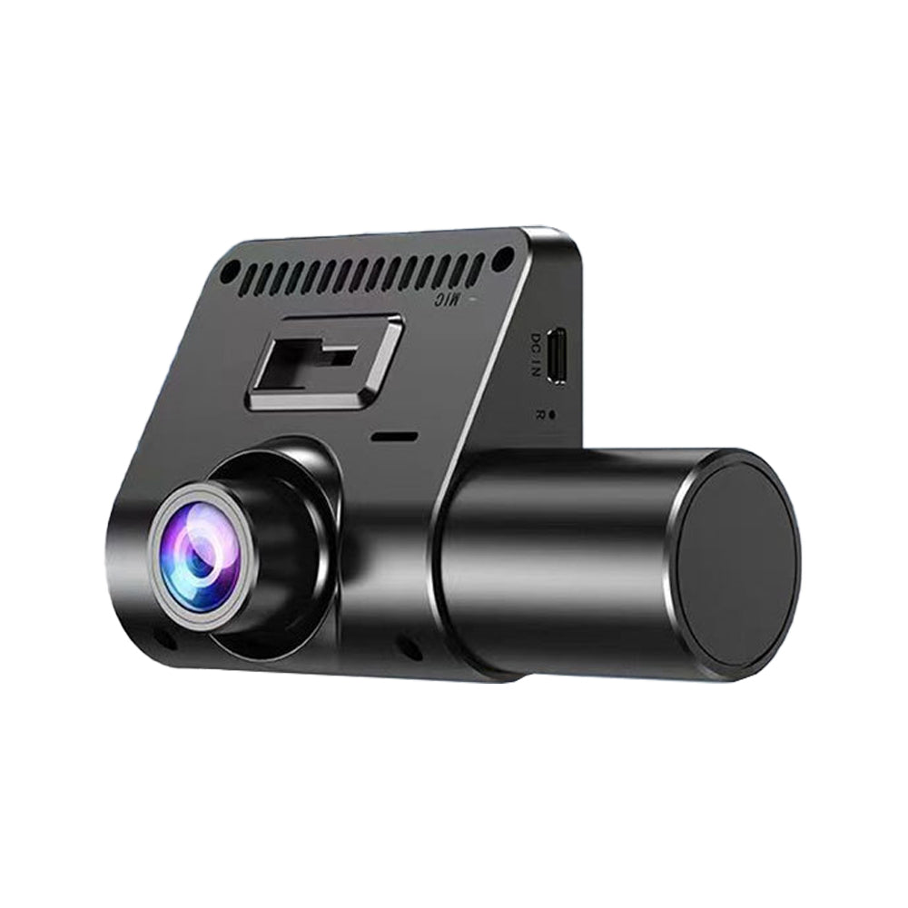 2 Channel Dash Cam Front and Rear Inside 1080P Full HD 170 Degree Wide Angle Dashboard Camera