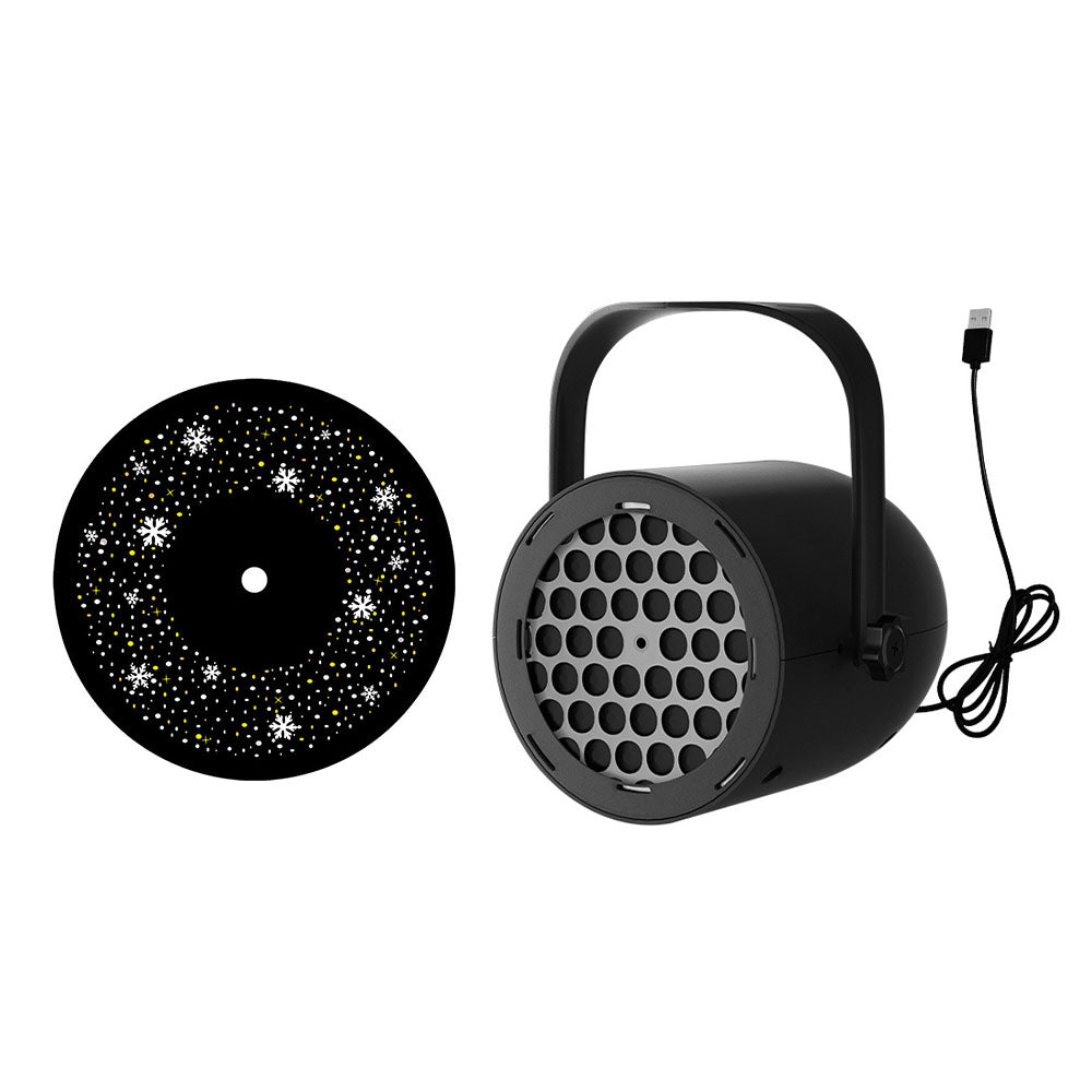 USB LED Christmas Projector Light Indoor Outdoor Holiday Decoration Lamp