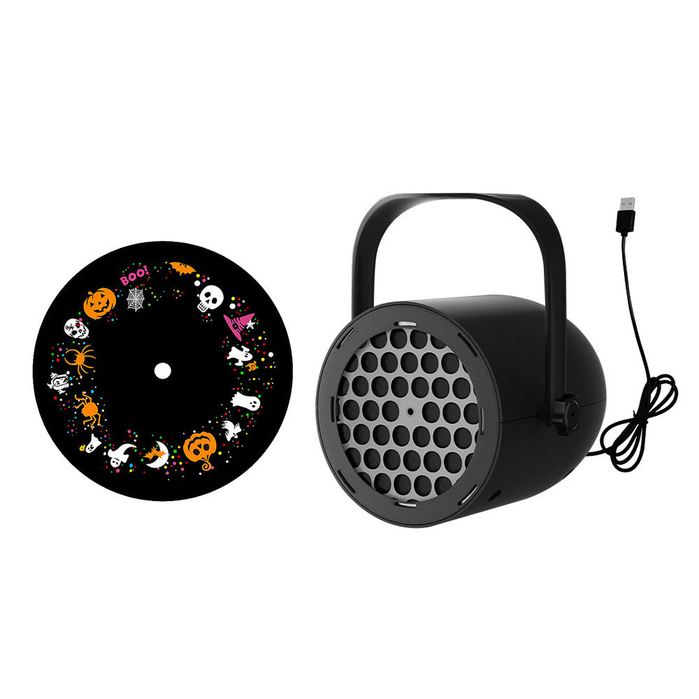 USB LED Christmas Projector Light Indoor Outdoor Holiday Decoration Lamp