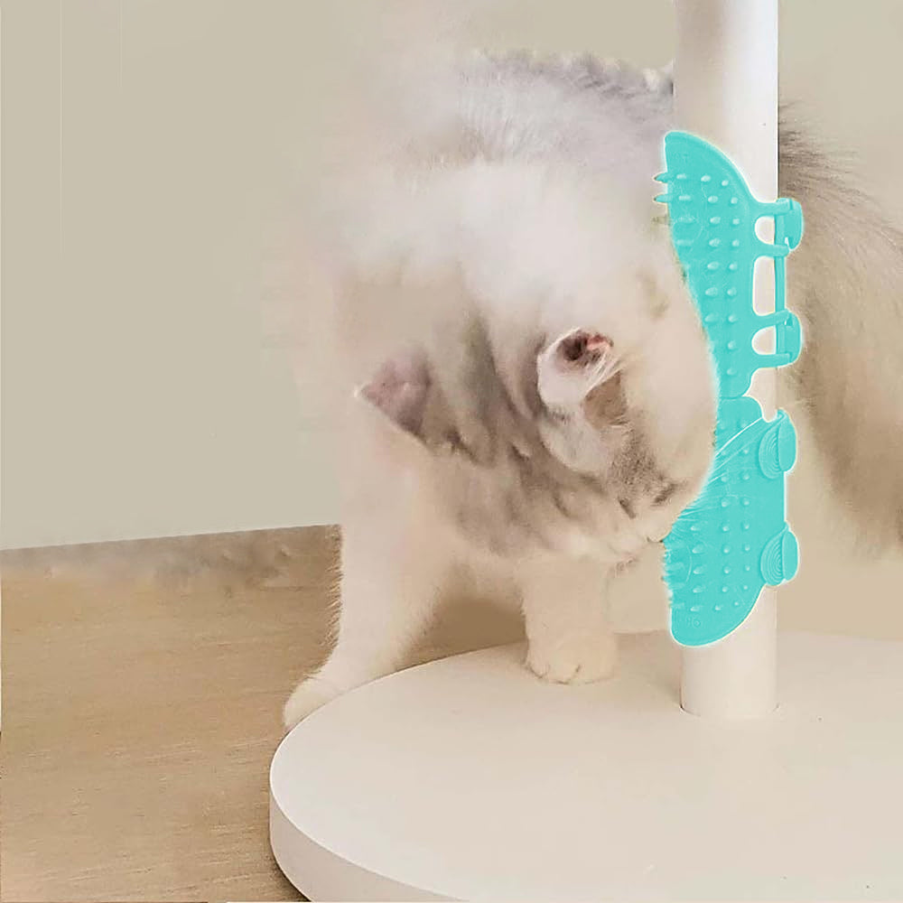 Pet Tickling Artifact for Cats Tickling Comb Pet Brush Cat Corner Brush Pet Itch Tool