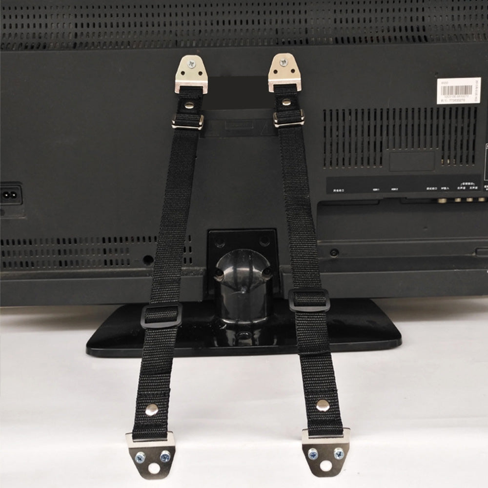 Furniture Anti Tip Straps with Buckle Adjustable Wall Anchor Straps for TV Stand Cabinet