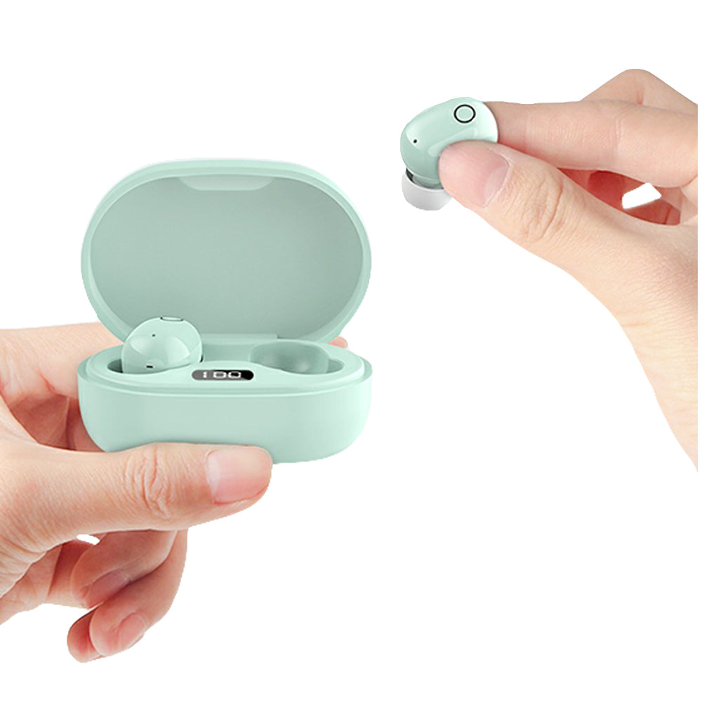 Wireless Bluetooth Earbuds with LED Display Touch Control and Charging Case