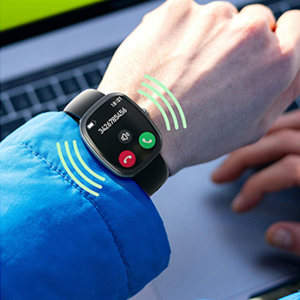 1.83-inch Smart Watch Bluetooth Call Fitness Tracker Heart Rate Blood Pressure Monitor
