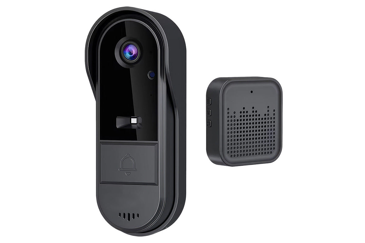 Wireless Wi-Fi Video Doorbell Camera with Intercom Two Way Audio Tuya Doorbell Camera