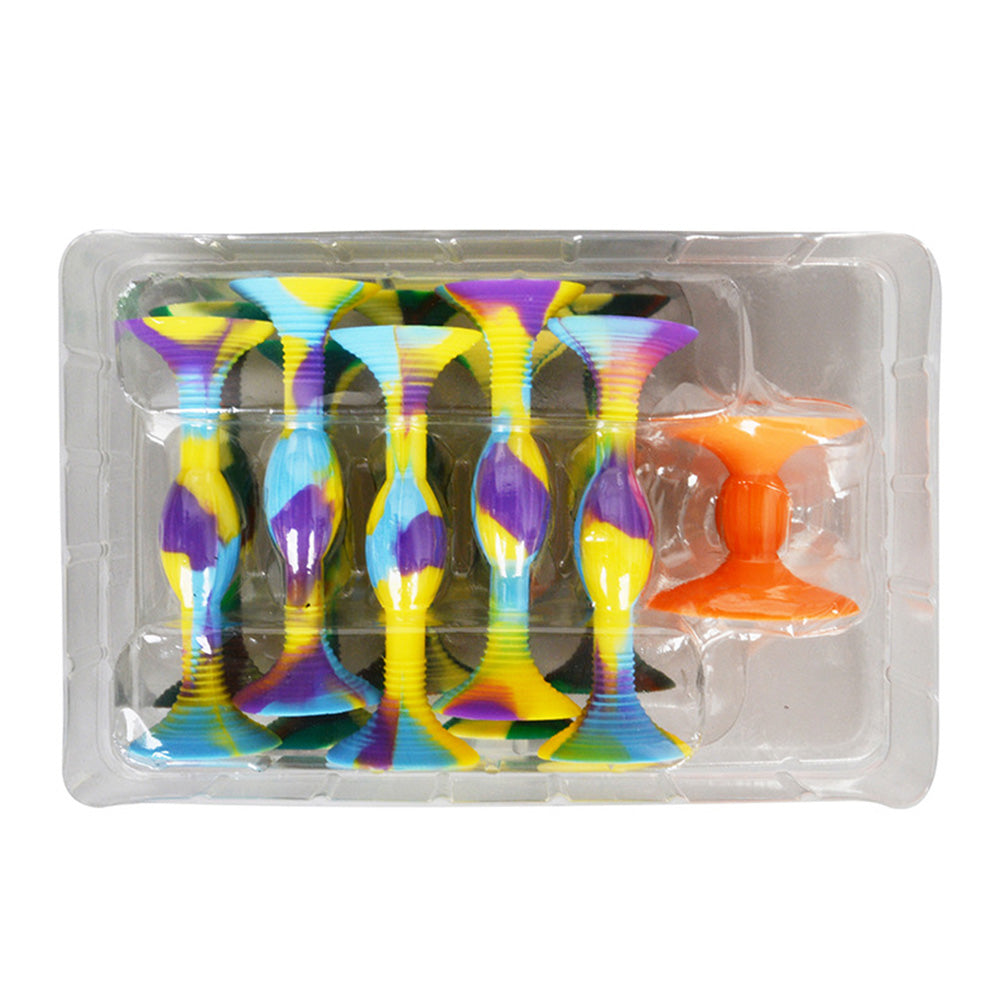 Silicone Darts Game Set with Suction Cup Darts and Double Sided Target Toy for Indoor Outdoor Throwing Games