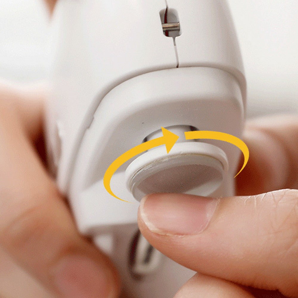 USB Rechargeable Electric Nail Clipper with Light