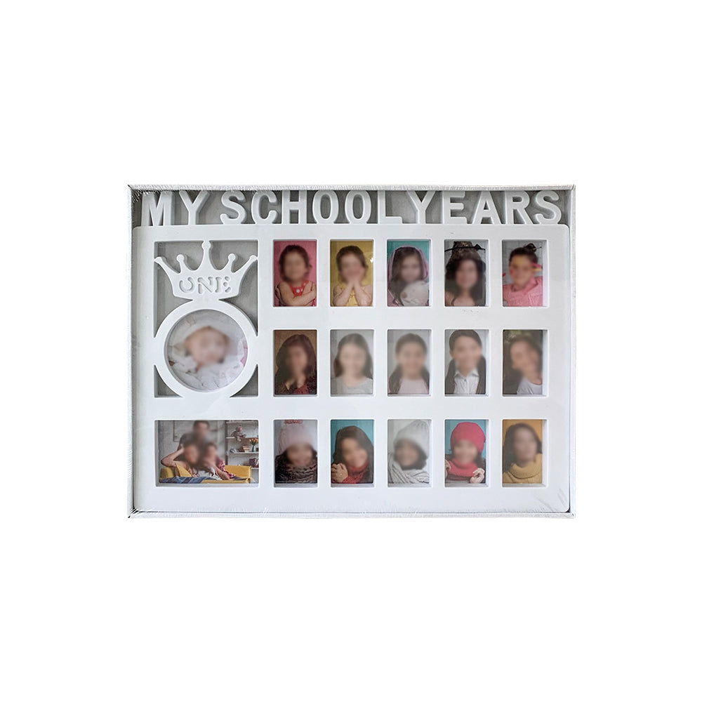 Moments Keepsake Frame Picture Collage Frame-My School Years