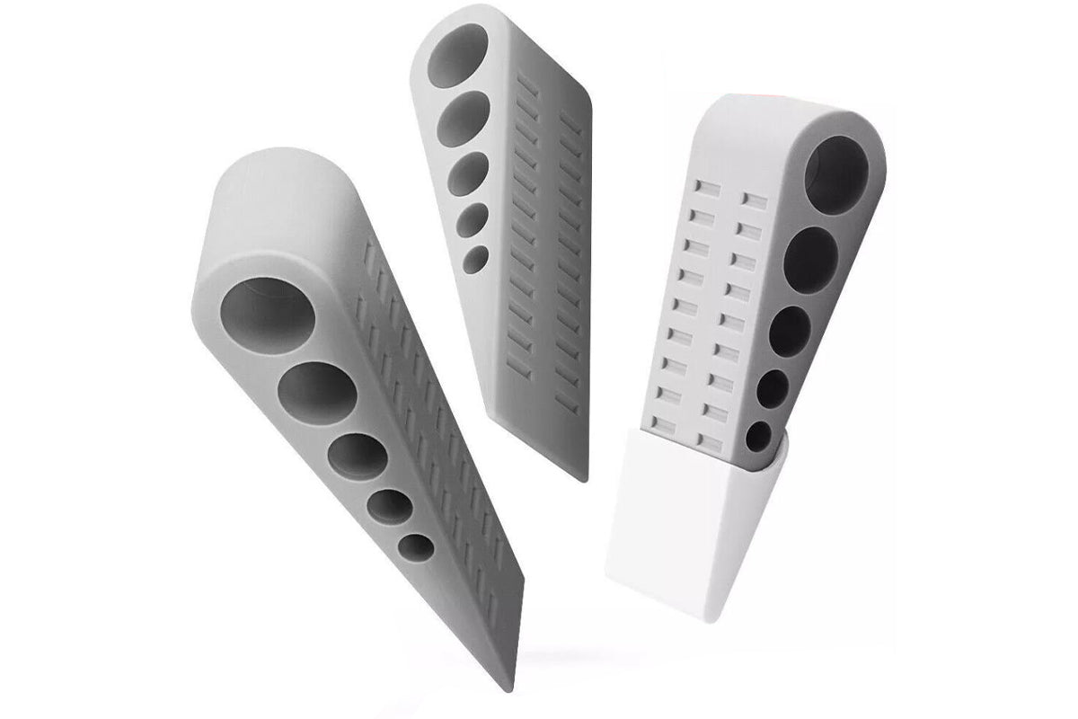 3Pcs TPR Wedge Door Stoppers