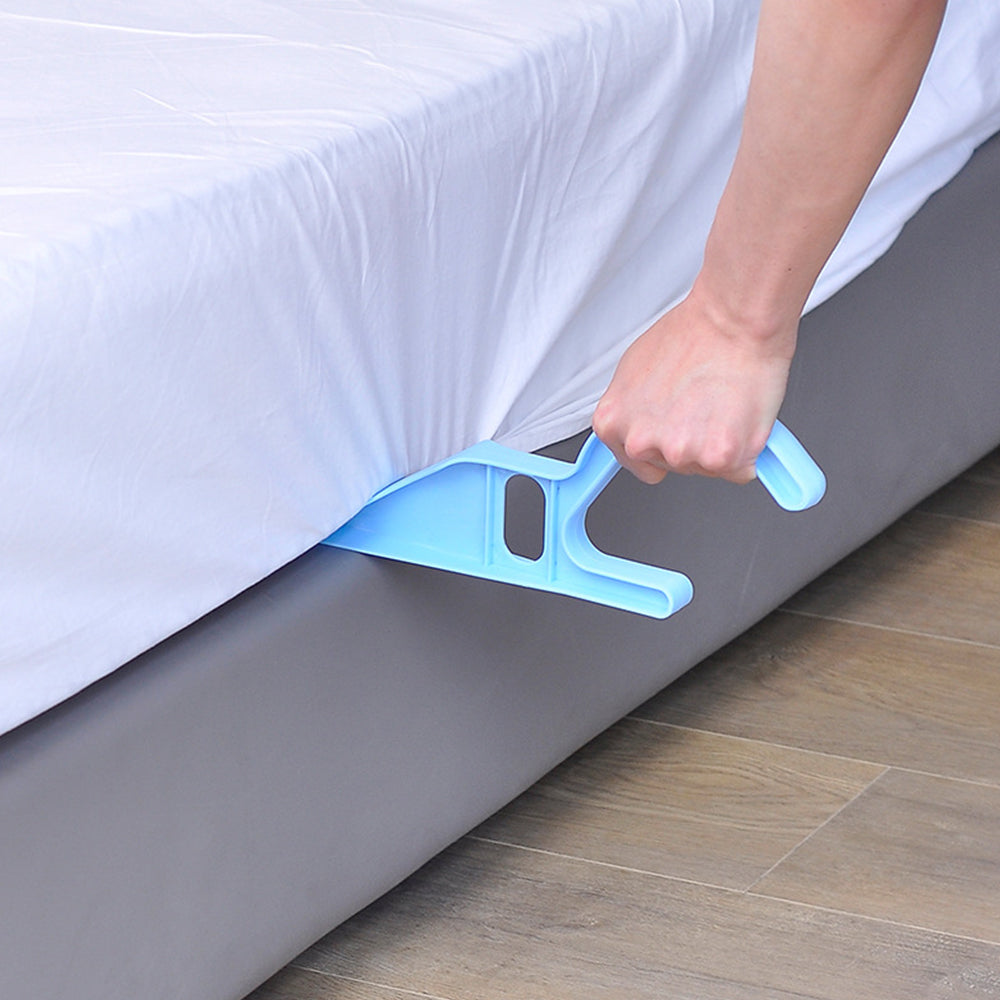 Large Ergonomic Mattress Lifter Wedge Elevator 4Pcs Easy Making Lifting Handy Tool