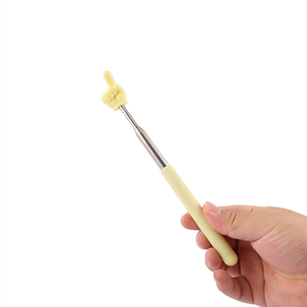5-Pack Colorful Retractable Finger Pointer Sticks for Teachers and Students