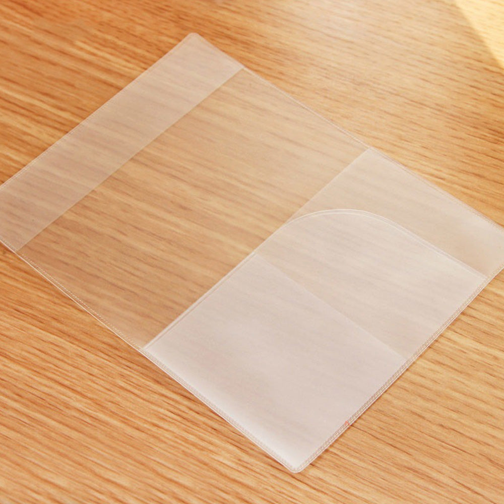 5 Pack Passport Cover Transparent Protector Case with Card Slots