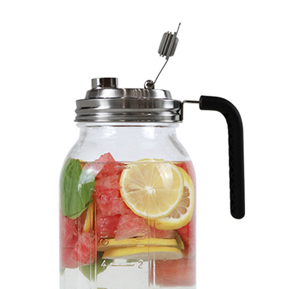 Stainless Steel Mason Jar Lid Handle Pour Spout Replacement Cap