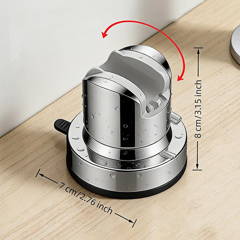 Adjustable Vacuum Suction Shower Head Holder with No Drill Mount