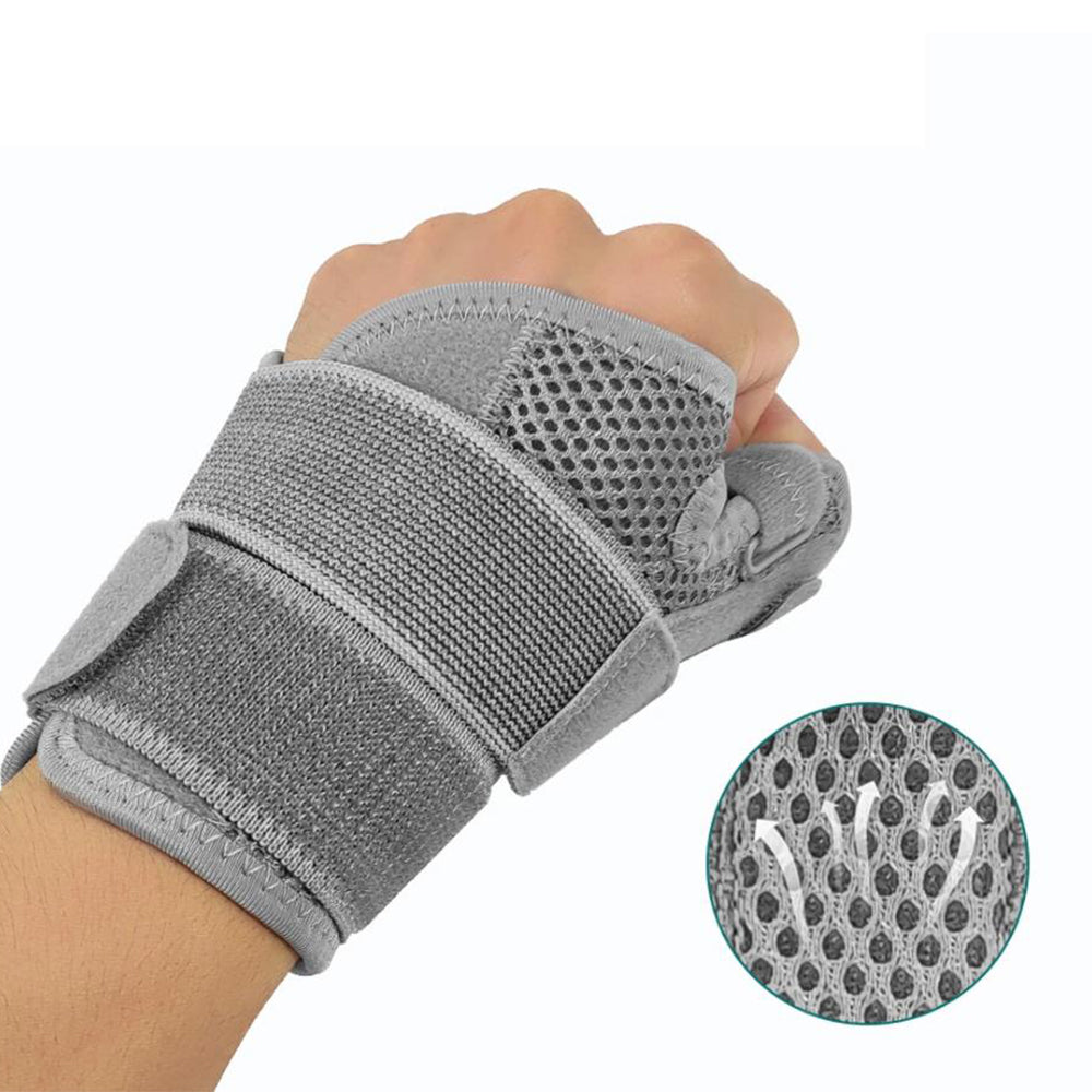 1 Piece Sports Wrist Protective Sleeve with Thumb Support