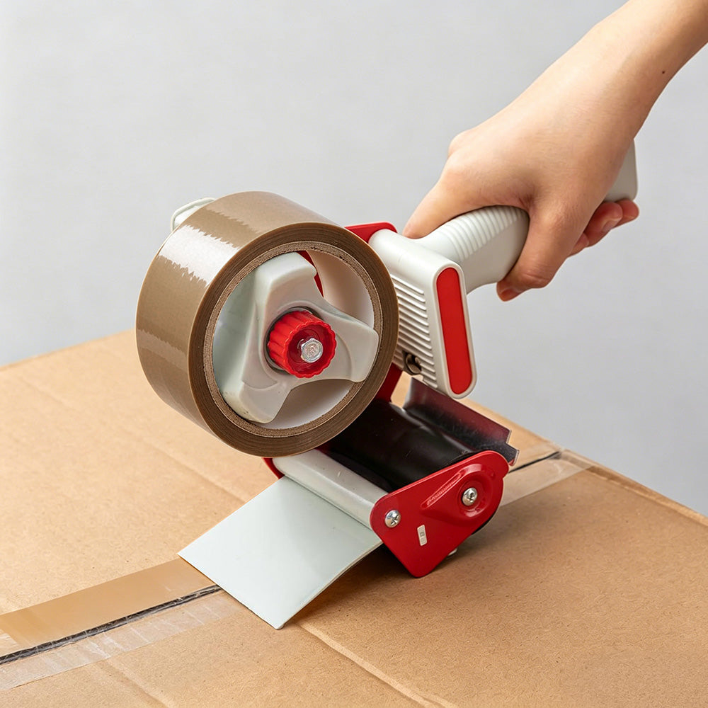 5cm Tape Dispenser with 2 Rolls Tape Hand held Carton Sealer for Packing Shipping