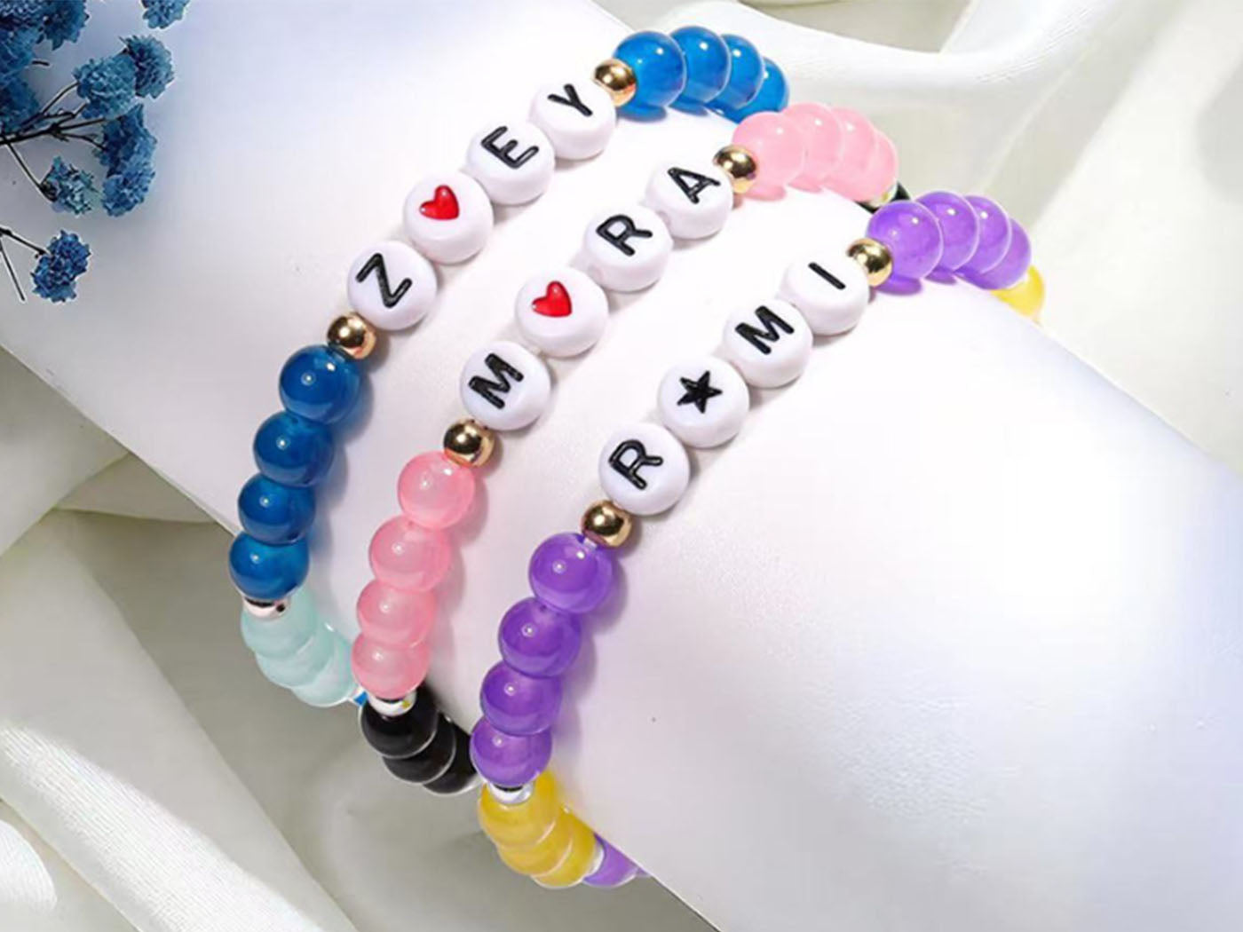 K-Pop Inspired Merch Bracelets Set Costume Accessories Friendship Jewelry