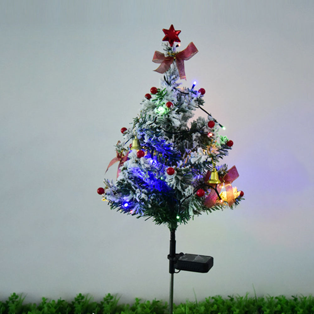 85cm Solar Christmas Tree Light Decoration Outdoor Solar Powered Christmas Yard Stake Light