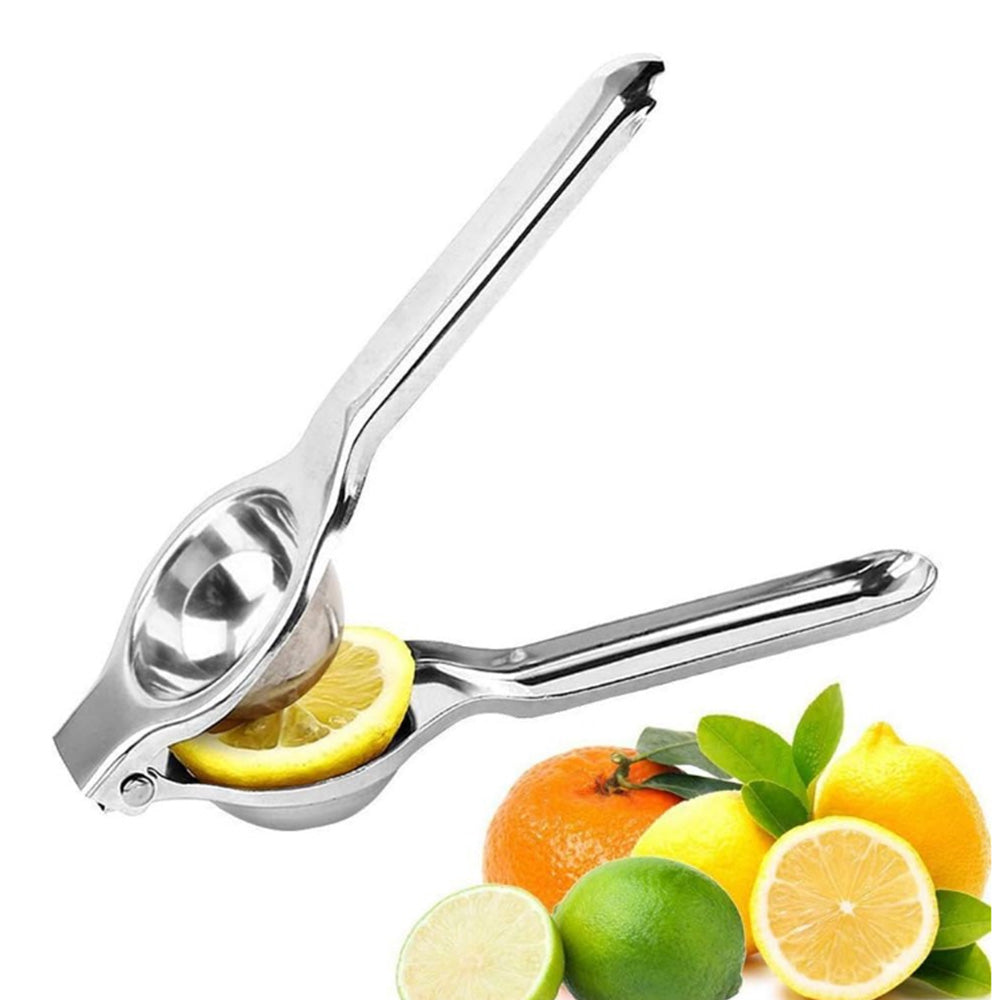 Lemon Squeezers Juicer Manual Press Stainless Steel Lime Citrus Fruit Extractor