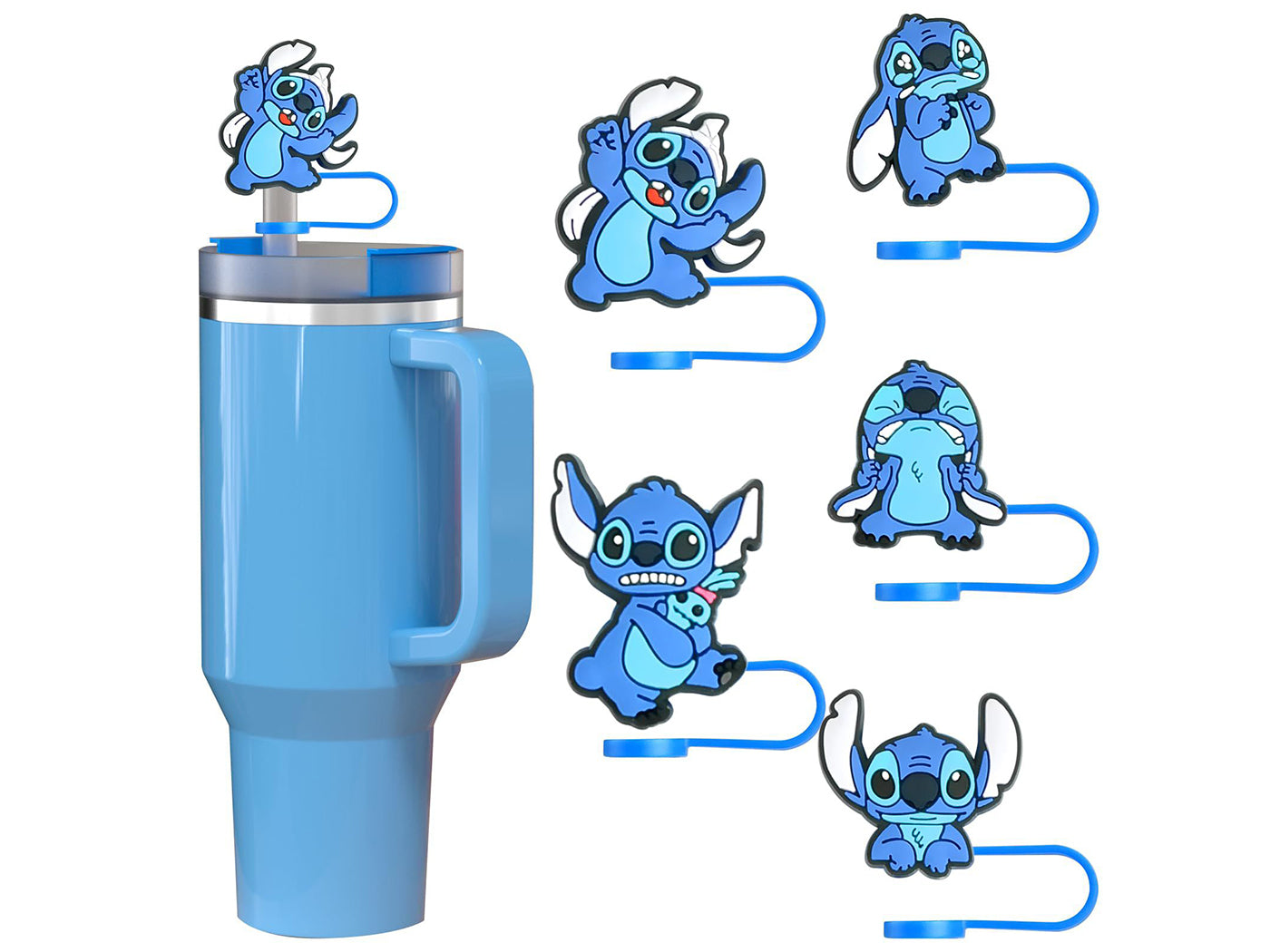 5 Pcs 10 mm Straw Topper for Stanley Tumbler Cup