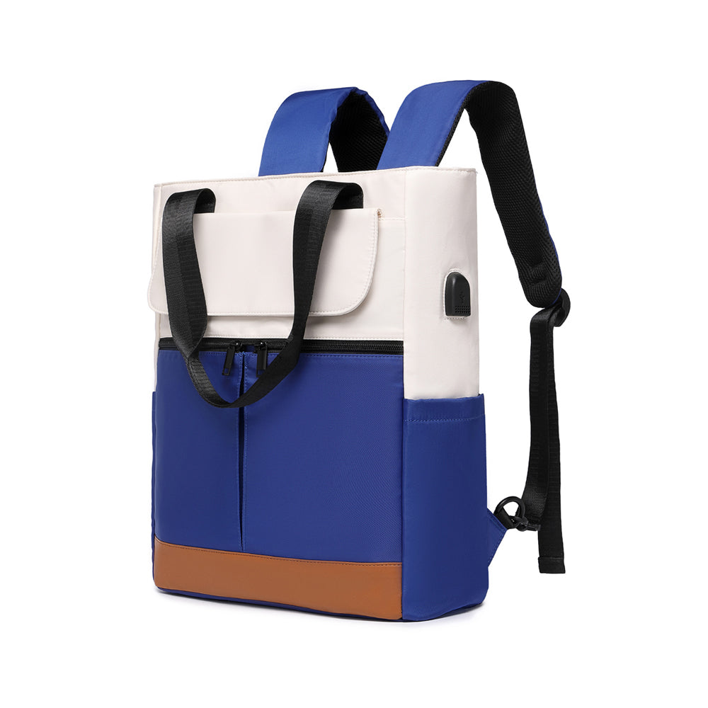 Water Resistant Travel Laptop Backpack with USB Charging Port