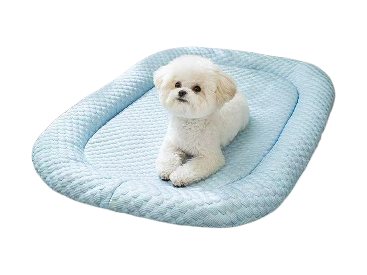 Pets Bolster Cooling Dog Bed Summer Cat Bed Pad Pet Mat Pet Sleeping Pad