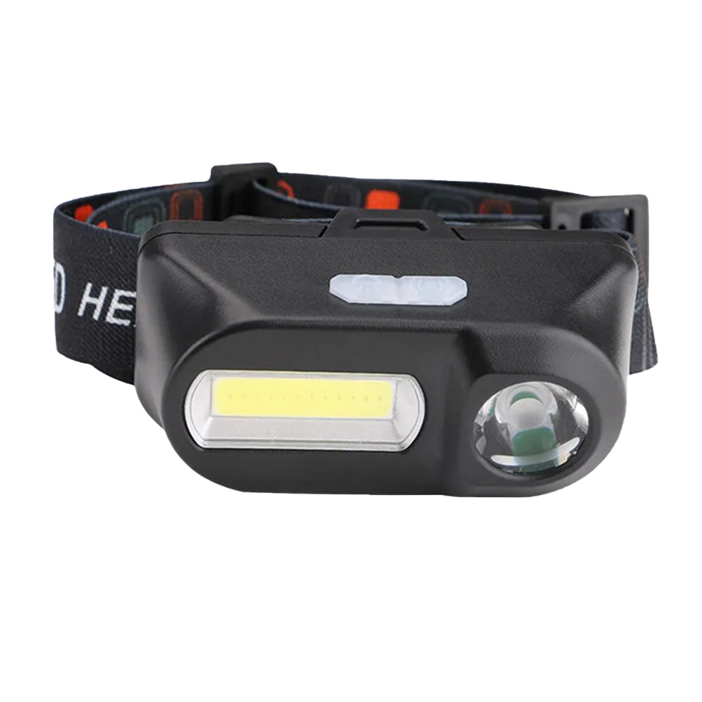 USB Rechargeable Headlamp Head Torch for Hiking Night Fishing Cycling