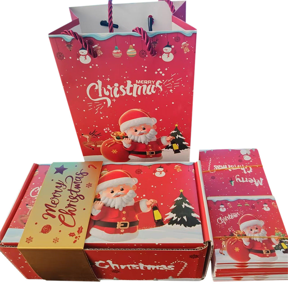 Christmas Folding Surprise Gift Box with 10 Jumping Surprise Bounce Boxes