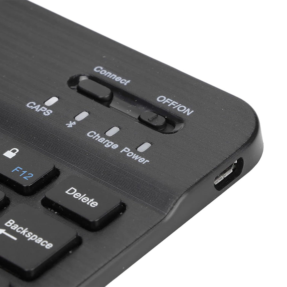 Ultra-Slim Bluetooth Keyboard Portable Mini Wireless Rechargeable Keyboard For IOS Windows