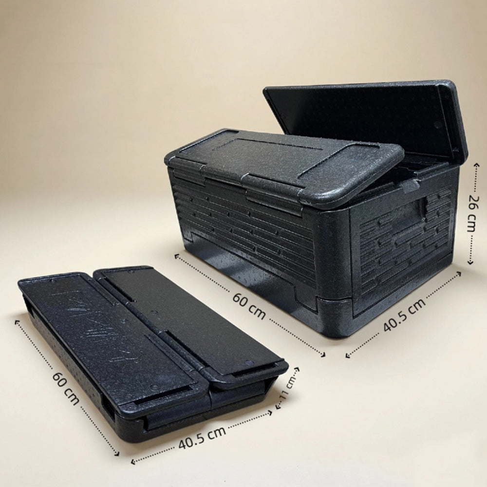 Lightweight Collapsible EPP Insulated Cooler Box for Hot and Cold Food