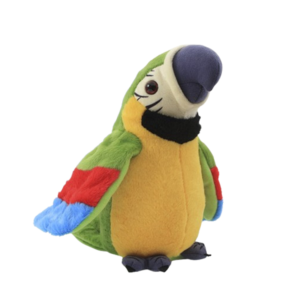 Sound Repeating Parrot Plush Sensory Interactive Toy
