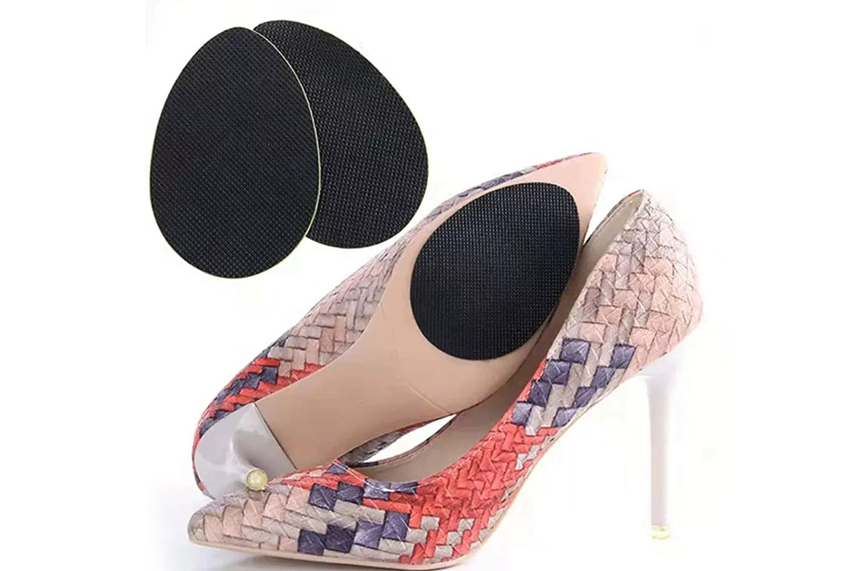 4 Pairs High Heel Non-Slip Silicone Sole Pads Self Adhesive for Women
