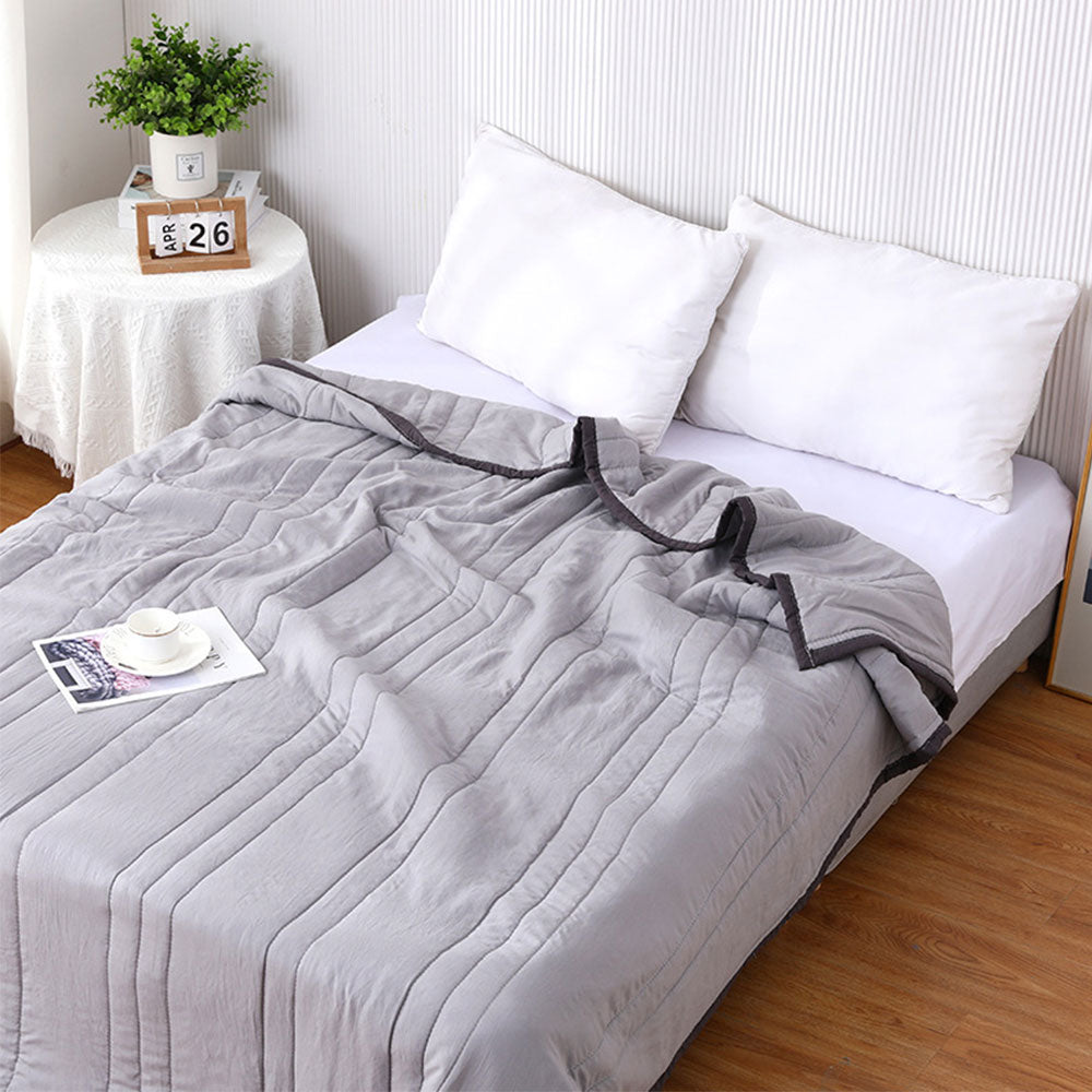150X200cm Summer Blanket Washed Cotton Breathable Single Air-Conditioning Quilt