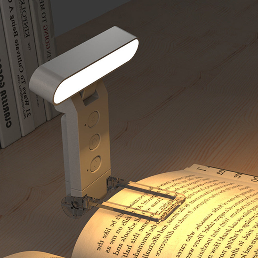 USB Rechargeable Reading Light With 5 Color Temperatures 6 Level Brightness