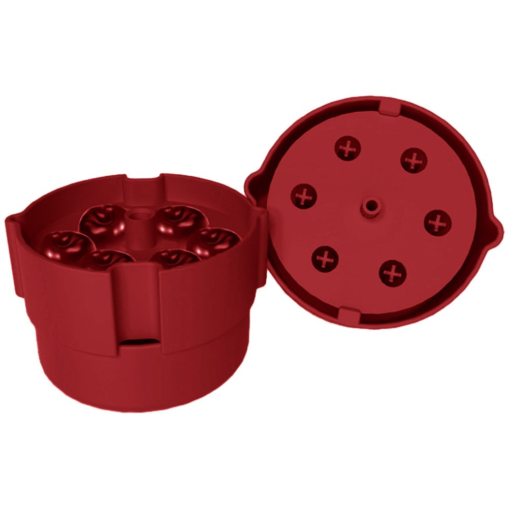 2Pcs Portable Cherry Pitter Corer Tool Labor-Saving Push Down Multiple Cherries Seed Remover