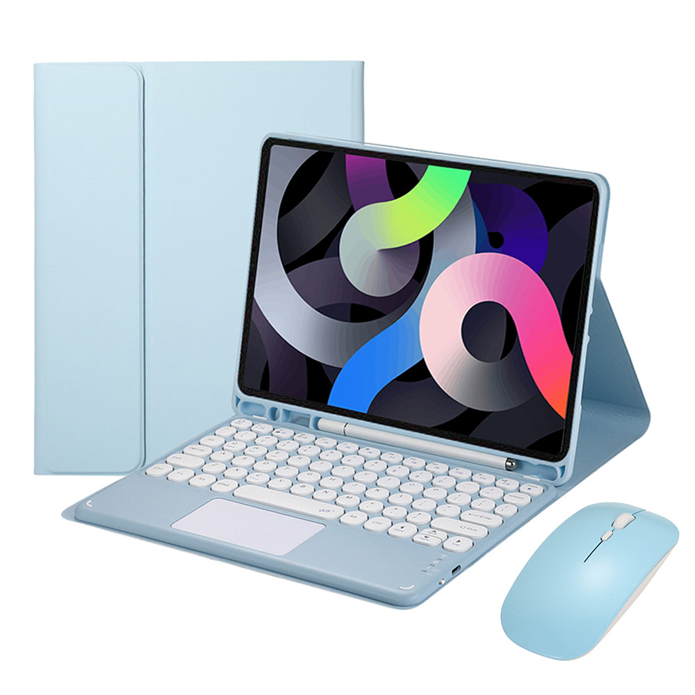 Wireless Bluetooth Keyboard and iPad Protective Case Set for iPad 10.2 inch